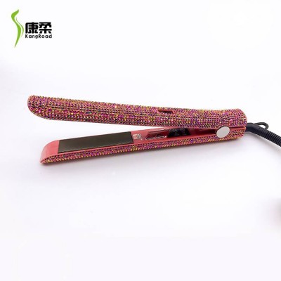 HAIR BARB PINK DIAMOND FLAT IRON