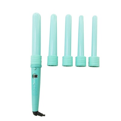 3 in 1 Interchangeable professional magic curler tongs rotating hair curling iron curler wand