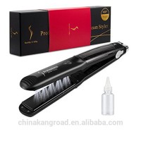 Swivel Power Cord Hair Flat Iron Steam Styler Hair Straightener